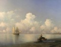 Ivan Aiwasowski Abend im Meer 1871 Seestücke